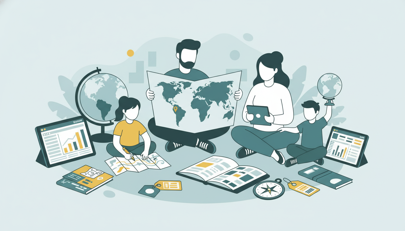 Reisebudget Familie: So planst du die Kosten deiner Weltreise mit Kindern