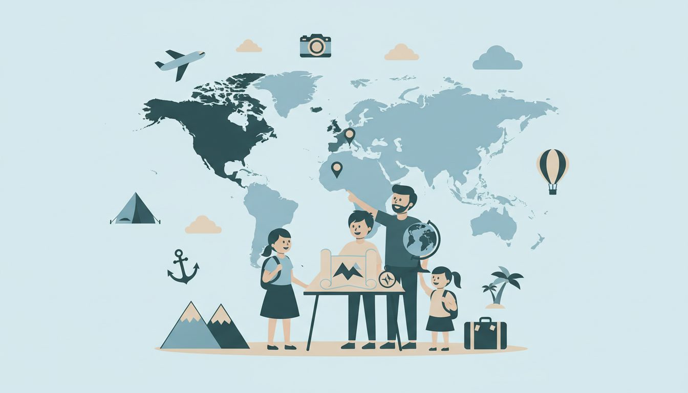 Die besten Reiserouten für Familien: Dein Weltreise Itinerary mit Kindern